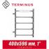 Полотенцесушитель лесенка Terminus "Классик" П5 400х596 (1")