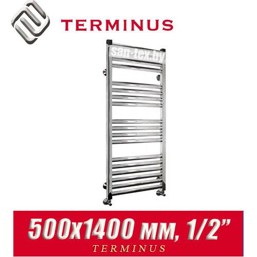 Полотенцесушитель лесенка Terminus "Грета" П18 500х1400 (1/2")