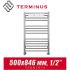 Полотенцесушитель лесенка Terminus "Сицилия" П14 500х846 (1/2")