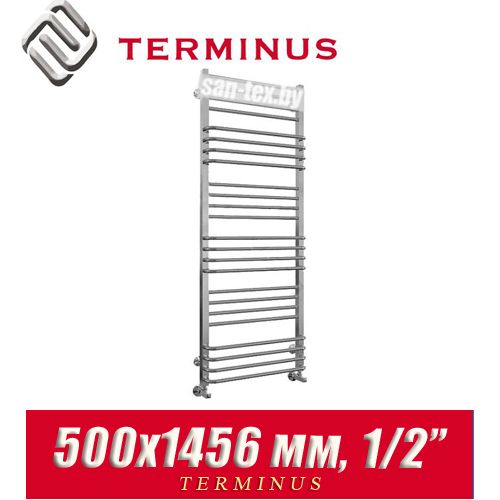 Полотенцесушитель лесенка Terminus "Соренто" П24 500х1456 (1/2")