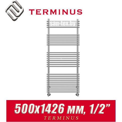 Полотенцесушитель лесенка Terminus "Ватра" П28 500х1426 (1/2")