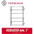 Полотенцесушитель лесенка Terminus "Вента" П6 450х650 (1")
