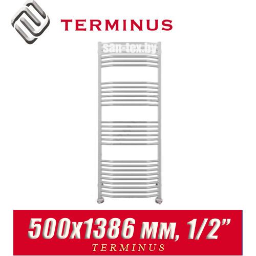 Полотенцесушитель лесенка Terminus "Виктория Люкс" П27 500х1386 (1/2")