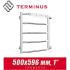 Полотенцесушитель лесенка Terminus "Виктория" П5 500х596 (1")
