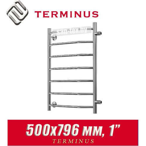 Полотенцесушитель лесенка Terminus "Виктория" П7 500х796 (1")