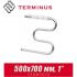 Полотенцесушитель водяной М-образный Terminus 500х700 (1")