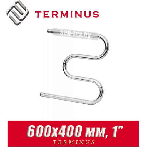 Полотенцесушитель водяной М-образный Terminus 600х400 (1")