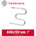 Полотенцесушитель водяной М-образный Terminus 600х700 (1")