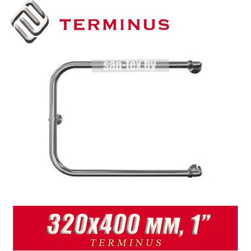 Полотенцесушитель водяной П-образный Terminus 320х400 (1")