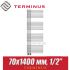 Полотенцесушитель водяной Terminus Астра П28 70х1400
