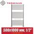 Полотенцесушитель водяной Terminus Берн П16 500х1000