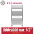 Полотенцесушитель водяной Terminus Ватикан П16 500х1000