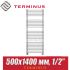 Полотенцесушитель водяной Terminus Ватра П25 500х1400
