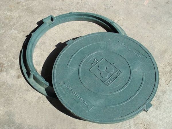 Люк садовый А15 (15кН) зеленый