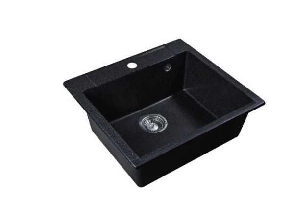 Мойка кухонная из искусственного камня UNIT оникс 550х500 мм, AV Engineering