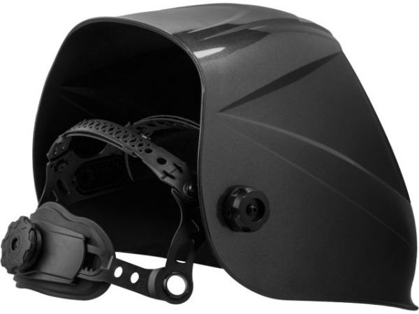 Щиток сварщика с самозатемняющимся светофильтром Solaris ASF820X (серый металлик)(1/1/1/2; 98x88 мм (86,2 см2); DIN 3/5-8/9-13 (рег); 4 сенс.; естеств.передача цветов XtremeColorLens)