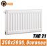 Стальной радиатор Prado Classic тип 21 300x2800 мм