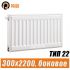 Стальной радиатор Prado Classic тип 22 300x2200 мм
