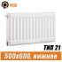 Стальной радиатор Prado Universal тип 21 500x600 мм