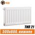 Стальной радиатор Prado Universal тип 21 500x800 мм