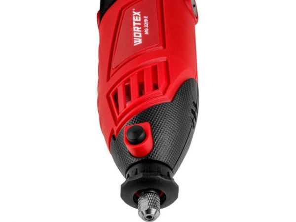 Гравер электрический WORTEX MG 3219 E в чем. +аксессуары 185 вт, 8000-35000 об/мин, цанга 2.4/3.2 мм(в чем.+ 39 аксесс., гибкий вал, держатель, быстрозажимной патрон)