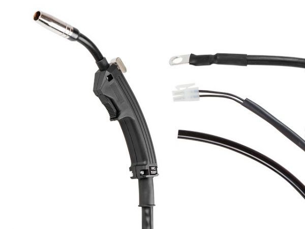 Горелка сварочная MIG MAG WG-150P (2,5м, 180А) SOLARIS(Solaris MIG-200, MIG-202, MIG-203)