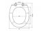 Сиденье для унитаза Standart Plus, AV Engineering