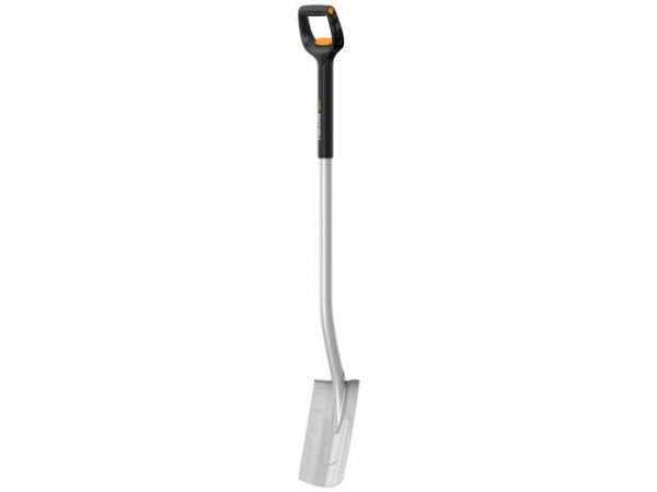 Лопата штыковая телескопическая прямая Xact FISKARS(длина:1108-1300мм, ширина:192мм)