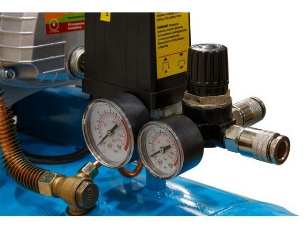 Компрессор DGM AC-254 коаксиальный(440 л/мин, 8 атм, коаксиальный, масляный, ресив. 50 л, 220 В, 2.20 кВт)