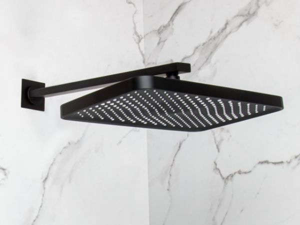 Душевая система (Lt) D35, серия Lily черный, a-five(Встраиваемый, Излива нет, 1000 - 1200 мм.)