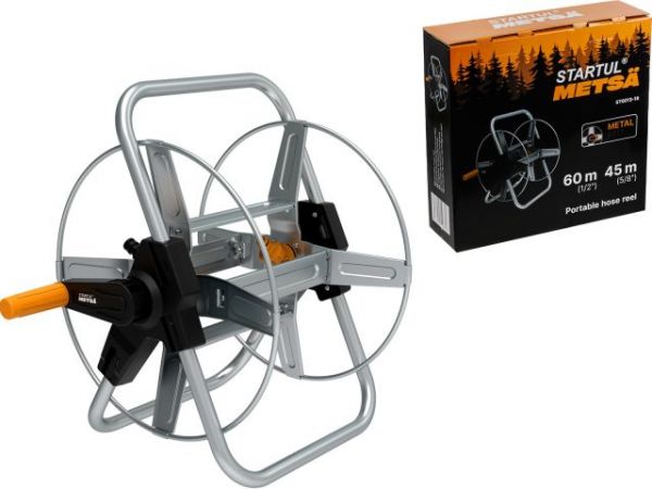 Катушка для шланга 1/2'/60м STARTUL METSA (ST6013-18)(металл)