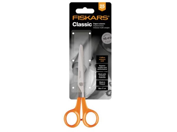Ножницы для бумаги 17см Classic Fiskars