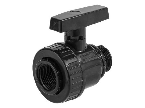 Кран шар. 3/4' вн.-нар., AV Engineering(Полипропилен, макс.  16 бар, макс.  40 °С)