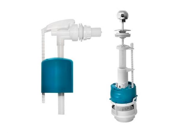 Арматура шток хром, бок.подводка, ИнкоЭр(И - СБа-БпрН-А-М Р)