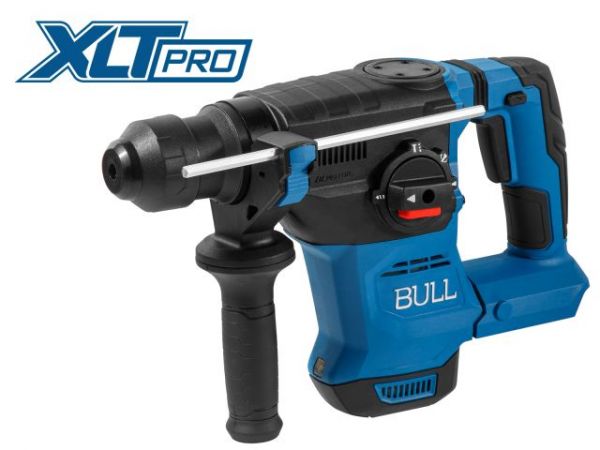 Перфоратор BULL CBH 1826 в кор. XLTpro SOLO, БЕСЩЕТ., 18 В, 2.6 Дж, 26 мм(3 режима + Vario-lock, 3,2 кг)