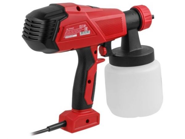 Краскораспылитель электрический WORTEX LX PS 0740 в кор. 400 Вт, 700 мл/мин, 0.8 л бак(2.6 мм сопло, 50 DIN)
