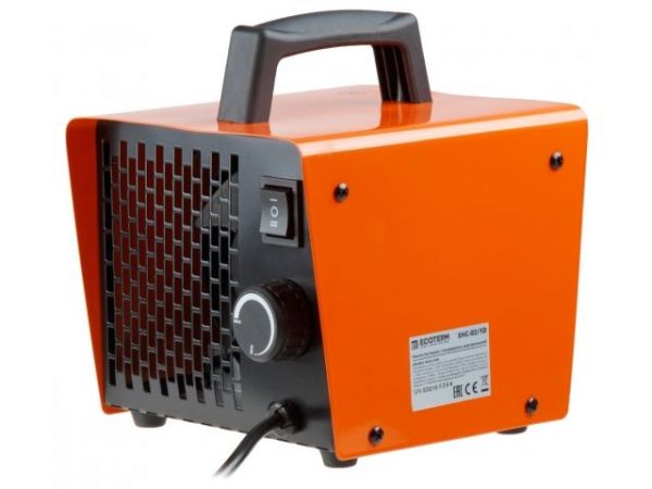 Нагреватель воздуха электр. Ecoterm EHC-02/1D(кубик, 2 кВт, 220 В, термостат, керамический элемент PTC)
