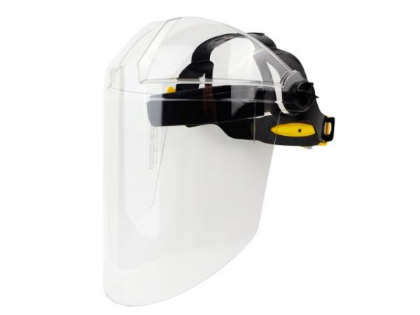 Щиток защитный НБТ2 ВИЗИОН TITAN(Удлиненный экран из ударопрочного и термостойкого поликарбоната 2 мм (220х385мм))