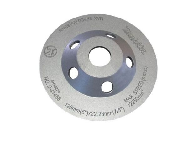 Алмазная чашка 125х22,23 мм для грубой обработки двурядная'Эконом' MAKITA