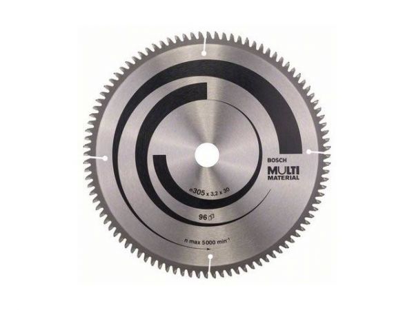 Диск пильный 305х30 мм 96 зуб. универсальный MULTIMATERIAL BOSCH(твердоспл. зуб)