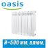 Радиатор алюминиевый Оазис 500/96