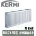 Стальной радиатор Kermi x2 Profil-Ventil FKV тип 11 600x700 мм