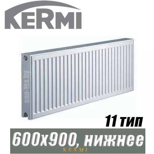 Стальной радиатор Kermi x2 Profil-Ventil FKV тип 11 600x900 мм