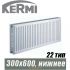 Стальной радиатор Kermi x2 Profil-Ventil FKV тип 22 300x600 мм