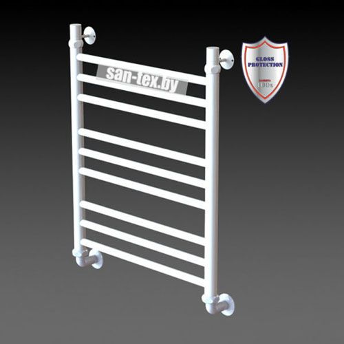 Полотенцесушитель водяной Rainbow White Л 50х60 Л9 G1 (1")