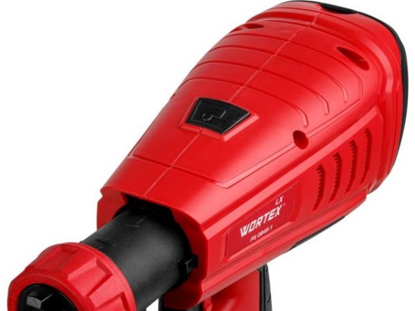 Краскораспылитель электрический WORTEX LX PS 0845-1 в кор. 550 Вт, 800 мл/мин, 1.3 л бак(2.6 мм сопло, 50 DIN)