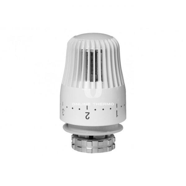 Термостатическая головка (термостат) Ридан 013G7084R, жидкостная, M30х1.5, белая