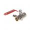 Кран шаровый Ридан BVR-DR 065B8316R, 1/2" ВР, полнопроходной, ручка-рычаг