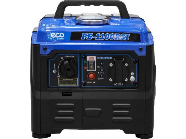 Электростанция (генератор инверторный бензиновый) ECO PE-1100RSI(инверторный, 1.1 кВт, 230 В, бак 3.2 л, вес 13 кг)