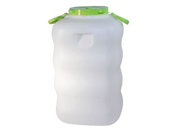 Бак для жидкостей пластм. с крышкой и ручками 80л IDEA